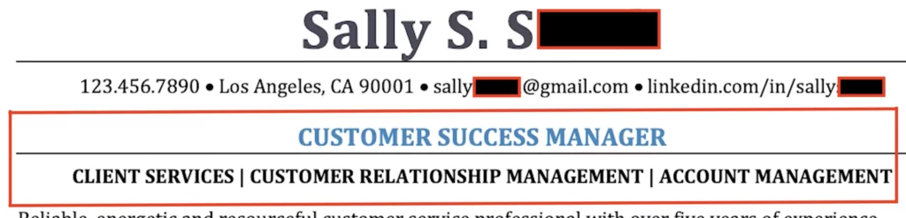 Job position and Skills addition in Resume